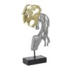 Decoratiune cuplu “in love”, gold silver, 24x8x38 cm