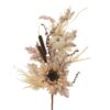 Floare decorativa de toamna, crem-maro, H84