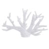 Decoratiune coral, alb, 33x6x18 cm