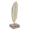 Pana decorativa, culoare gold, din rasina si lemn, 6x5x20 cm