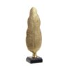 Decoratiune copacul vietii, culoare negru-gold, 10x7x32 cm