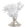 Decoratiune coral, alb argintiu, 15x10x20 cm