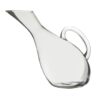 Decantor pentru vin/suc, din sticla, transparenta, design inclinat, 1,5 l