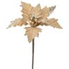 Craciunita crem-gold, 20CM