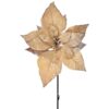 Craciunita crem, 80 CM cu glitter