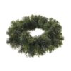 Coronita Craciun verde, 40 cm