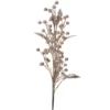 Crenguta decor rose/gold pentru brad/vaza 64 cm